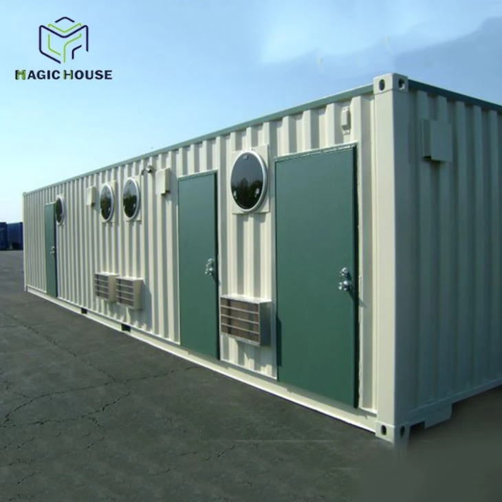 prefabricated container toilet