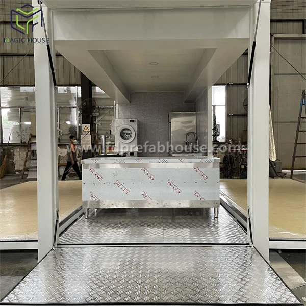 20HQ Container Coffee Shop To USA high quality