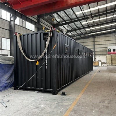 40 pėdų gabenimo konteinerio tualetas į JAV